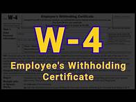 Video thumbnail for W4, Form W-4 Explained: How to Fill It Out Correctly | Deep Dive Podcast with Katie St Ores