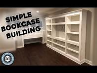 Video thumbnail for Building A Simple Book Case! Woodworking How To