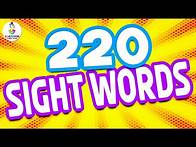 Video thumbnail for Easy SIGHT WORDS for CHILDREN! (Preschool to Grade 3 Dolch Sight Words)