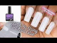 Video thumbnail for How to Apply Press On Nails with Gel Nail Glue | BTArtBox Viral X-Coat Tips | New Press On Designs