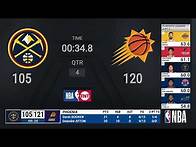 Video thumbnail for Nuggets @ Suns | NBA Playoffs on TNT Live Scoreboard