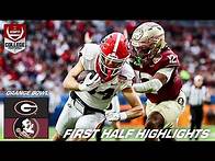 Video thumbnail for Orange Bowl HALFTIME HIGHLIGHTS: Georgia Bulldogs vs. Florida State Seminoles