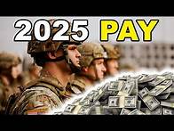 Video thumbnail for Military Pay in 2025!