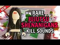 Video thumbnail for 30+ Jujutsu Shenanigans RARE Kill Sound Id's (Roblox)