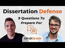 Video thumbnail for Preparing For Your Dissertation Defense (Viva Voce): 9 Questions You MUST Be Ready For (+ Examples)