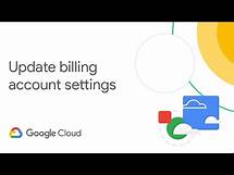 Video thumbnail for Update billing account and payments profile settings