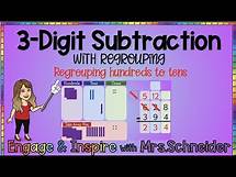 Video thumbnail for 3-Digit Subtraction WITH Regrouping (Regrouping Hundreds to Tens)