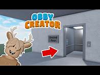 Video thumbnail for Obby Creator Tutorial 9 / How to build a working elevator! (Level: Hard)