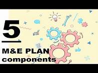 Video thumbnail for What are the Five (5) KEY Monitoring and Evaluation Plan Components - Know the M&E plan components