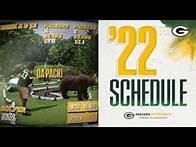 Video thumbnail for Green Bay Packers 2022 Schedule Reveal | Green & Gold Tee