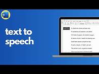 Video thumbnail for How to read text aloud in Microsoft Word
