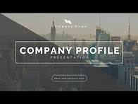 Video thumbnail for Create Professional Company Profile Video