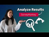 Video thumbnail for How to Use the Analyze Results Page on SurveyMonkey