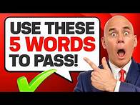 Video thumbnail for TOP 5 'POWERFUL WORDS' to USE in a JOB INTERVIEW! (SAY THESE WORDS to IMPRESS the INTERVIEWER!)
