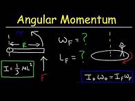 Video thumbnail for Angular Momentum Physics Practice Problems