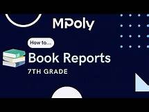 Video thumbnail for How to Write a Book Report for 7th Grade and Up