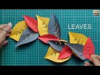 Video thumbnail for BUNCH of Colorful LEAVES for Bulletin Board Border | Student -Teacher Activity | DIY