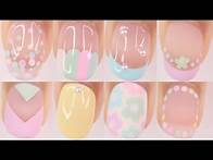 Video thumbnail for EASY SPRING/EASTER NAIL DESIGNS | easy nail art for short nails
