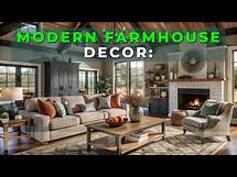 Video thumbnail for Modern Farmhouse Decor: Transform Your Home with These Stunning Ideas!