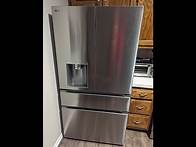 Video thumbnail for Review & Setup LG 29 cu. ft. SMART french door refrigerator full convert drawer printproof stainless