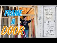 Video thumbnail for How To Frame A Door Opening (And Figure Your Own Rough Opening)