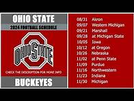 Video thumbnail for 2024 Ohio State Buckeyes Football Schedule