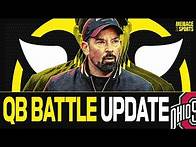 Video thumbnail for Ohio State Coach Ryan Day Gives Updates into Buckeyes QB Battle