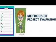 Video thumbnail for What is Evaluation? Understanding the Project Evaluation Methods