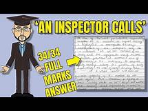 Video thumbnail for 100% Full Marks Real Literature Exam Answer: 'An Inspector Calls'