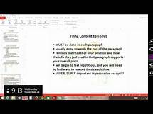 Video thumbnail for Persuasive Essay APA