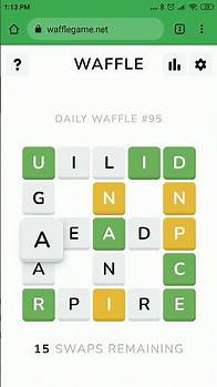 Video thumbnail for Waffle #95, Waffle Game - 26 APR '22