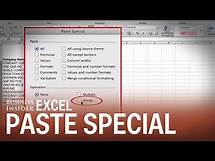 Video thumbnail for How To Use Paste Special