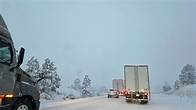 Video thumbnail for Arizona storm caused 15-mile backup on Interstate 40