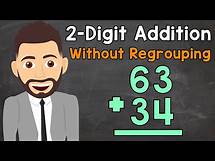Video thumbnail for Adding 2-Digit Numbers Without Regrouping | Double-Digit Addition | Elementary Math with Mr. J