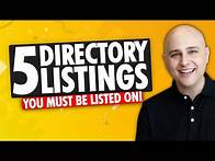 Video thumbnail for Improve Local SEO With These 5 Business Listings You Must Be Listed On
