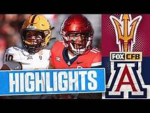 Video thumbnail for No. 16 Arizona State Sun Devils vs. Arizona Wildcats Highlights | FOX College Football