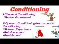 Video thumbnail for What is conditioning in psychology with example?#conditioning #pavlov #skinner