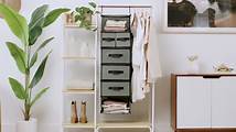 Video thumbnail for SMIRLY 6 Shelf Hanging Closet Organizer – Hanging Organizer with Storage Shelves, Foldable Closet Hanging Shelf with 2 Sturdy Hooks for Wardrobe, Nursery, Storage
