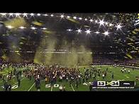Video thumbnail for The moment the Michigan Wolverines WON the 2024 National Championship 🏆