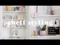 Video thumbnail for How to style a shelf | 10 Easy tips for bookshelf styling 📚(ad)
