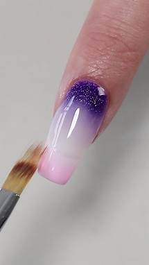 Video thumbnail for Stunning Purple Ombre Nails: Nail Art Ideas & Inspiration
