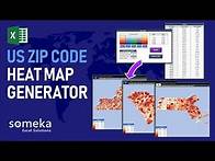 Video thumbnail for US Zip Code Heat Map Generators | Editable Maps for Zip Codes of US States!