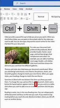 Video thumbnail for 5 More Keyboard Shortcuts to Select Text in Microsoft Word