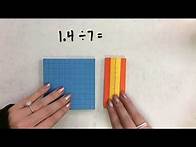 Video thumbnail for Math with Ms. Meyer: Decimal Division with Models - Base 10 Blocks