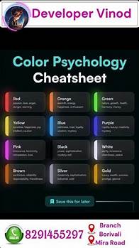 Video thumbnail for 🎨 Color Psychology Cheat Sheet | Unlock the Secret Power of Colors to Influence Emotions & Decisions
