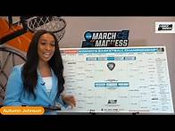 Video thumbnail for Full women's 2024 NCAA bracket predictions from Autumn Johnson