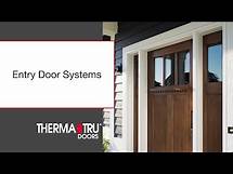 Video thumbnail for Therma-Tru Entry Door Systems