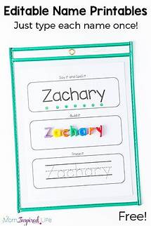 Video thumbnail for Free Editable Name Tracing Printable Worksheets