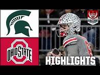 Video thumbnail for Michigan State Spartans vs. Ohio State Buckeyes | Full Game Highlights