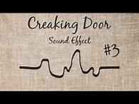 Video thumbnail for Old Door Creaking Sound Effect - #3